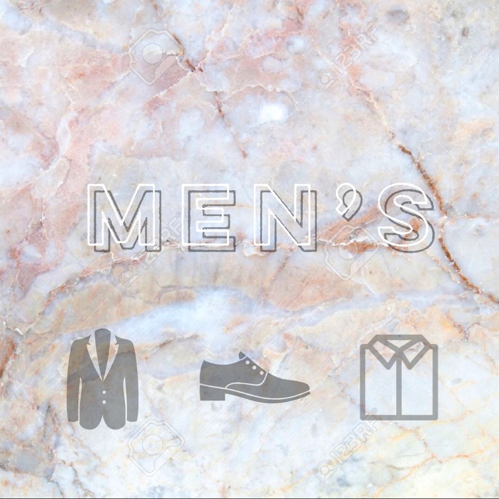 Men’s clothing and shoes